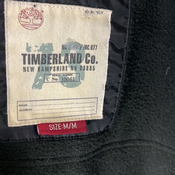 Timberland Girls Youth Zipped Up Fleece Jacket Size Medium - Picture 9 of 11